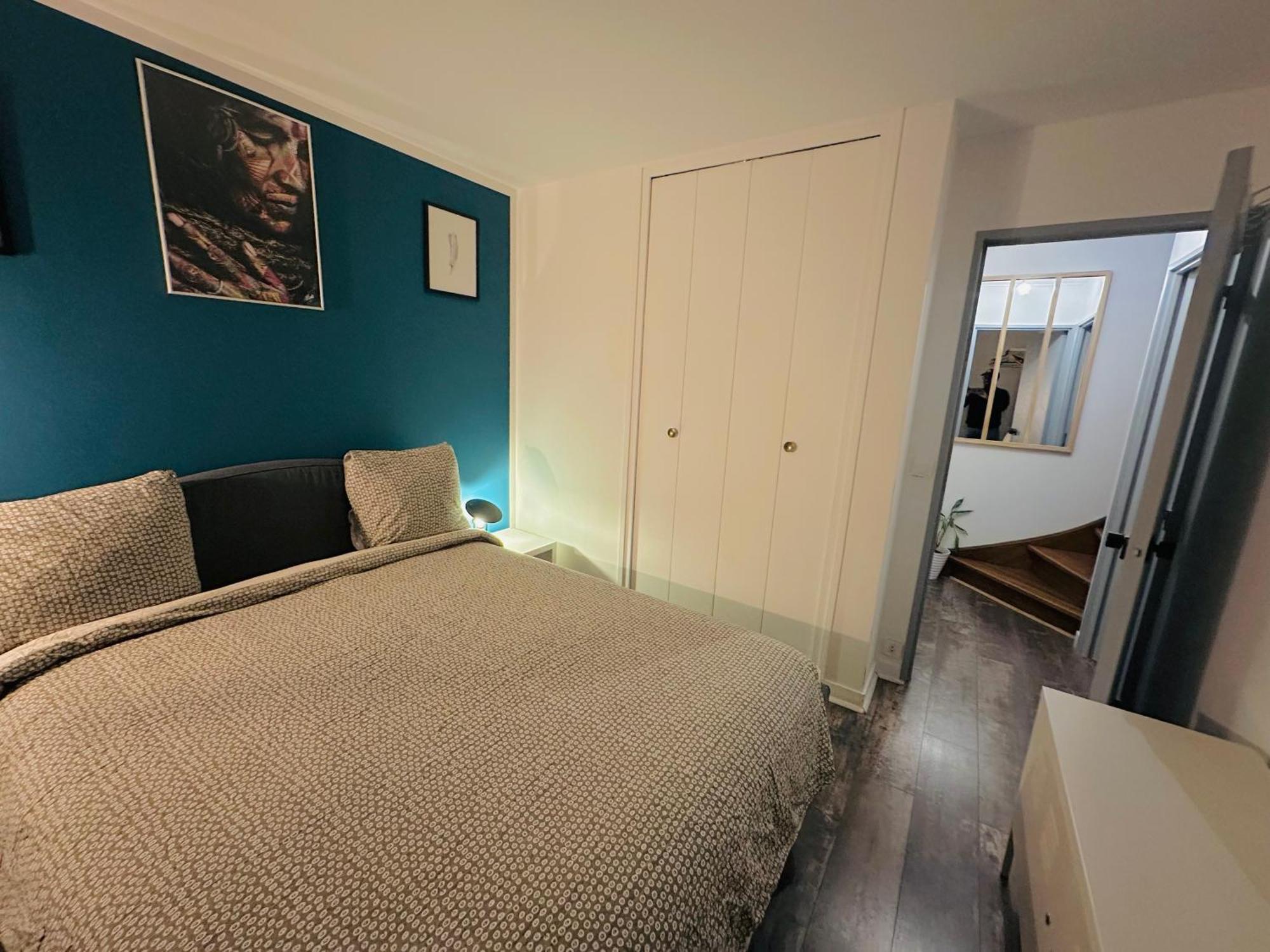 Cosy Duplex Avec Parking A Paris 19 By Immo Kit Bnb Exterior foto